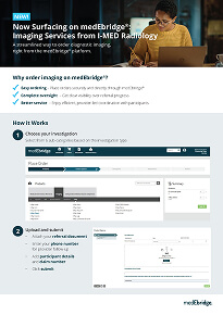 Imaging Services brochure screenshot
